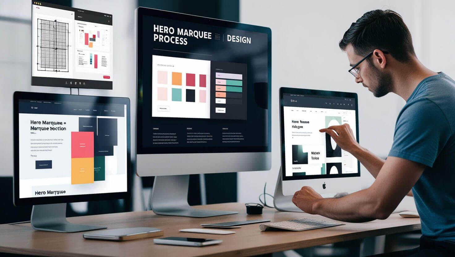 Creating Eye-Catching Hero Marquee Designs for Modern Websites