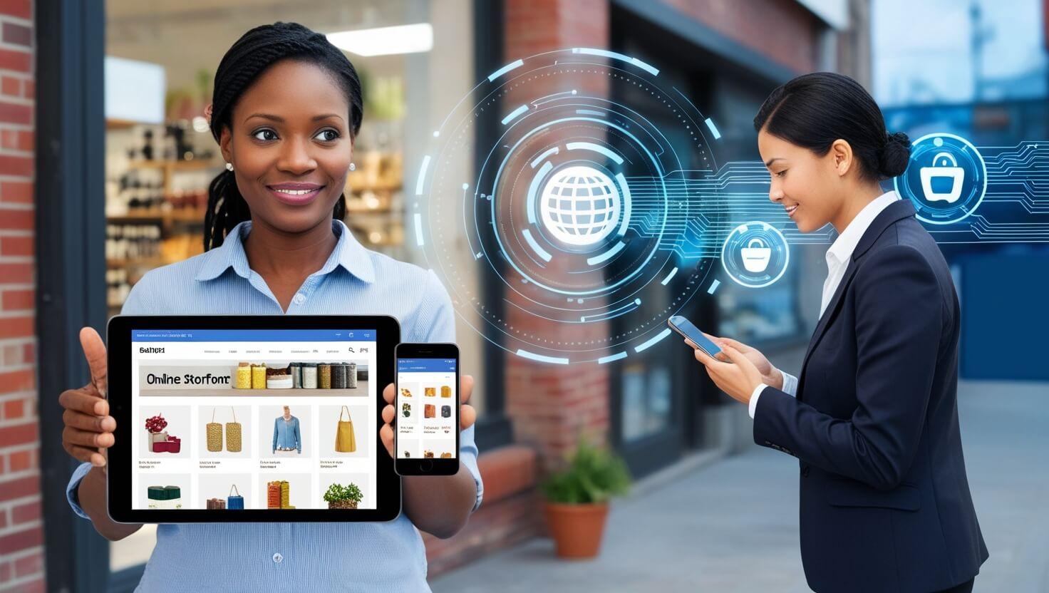 Digital Storefronts -  How Ecommerce Revolutionizes Selling Goods and Services