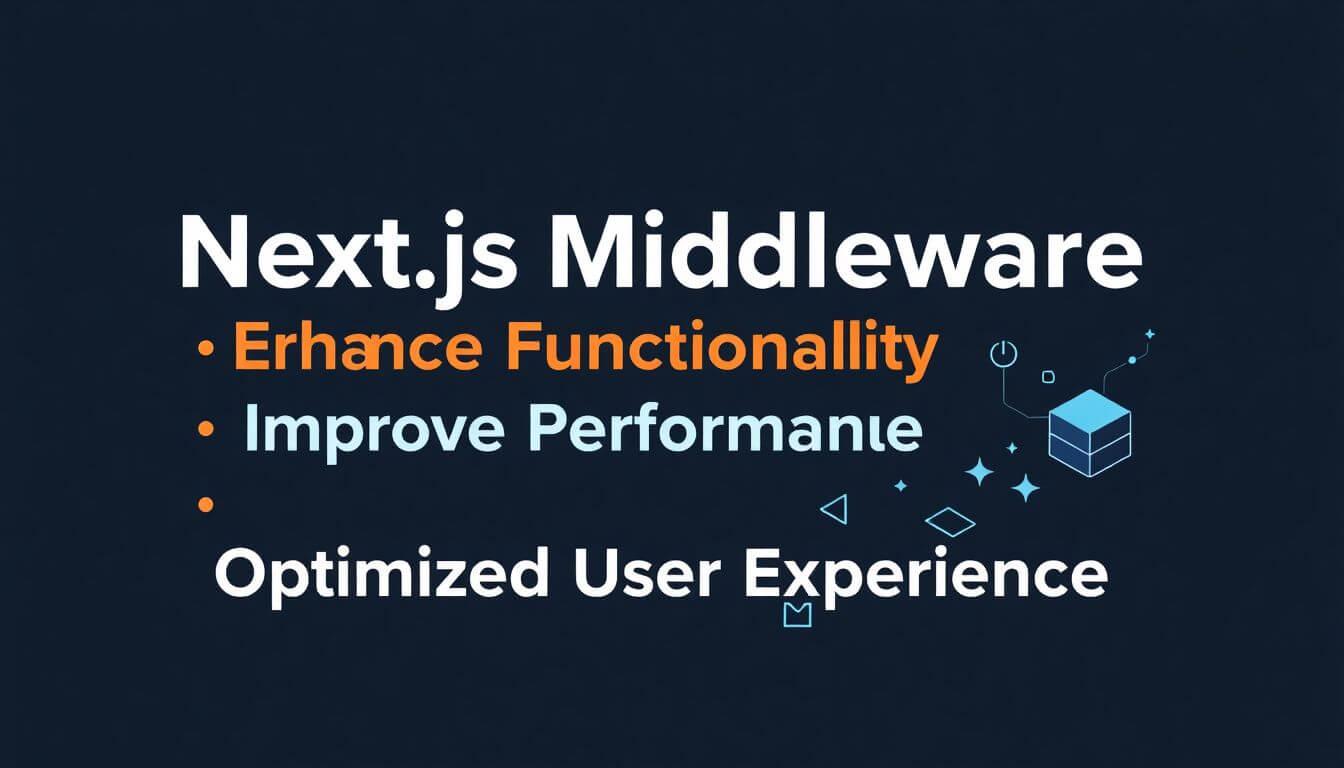 Exploring Middleware In Next.js- Enhancing Functionality And Performance