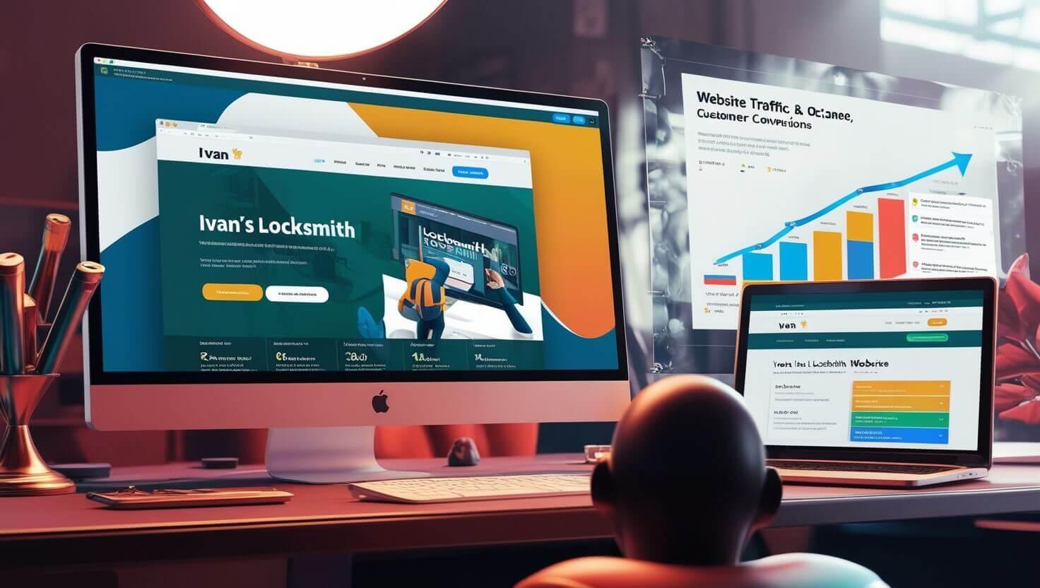 From Clicks to Clients -  How Locksmith Web Design Services Can Drive Leads