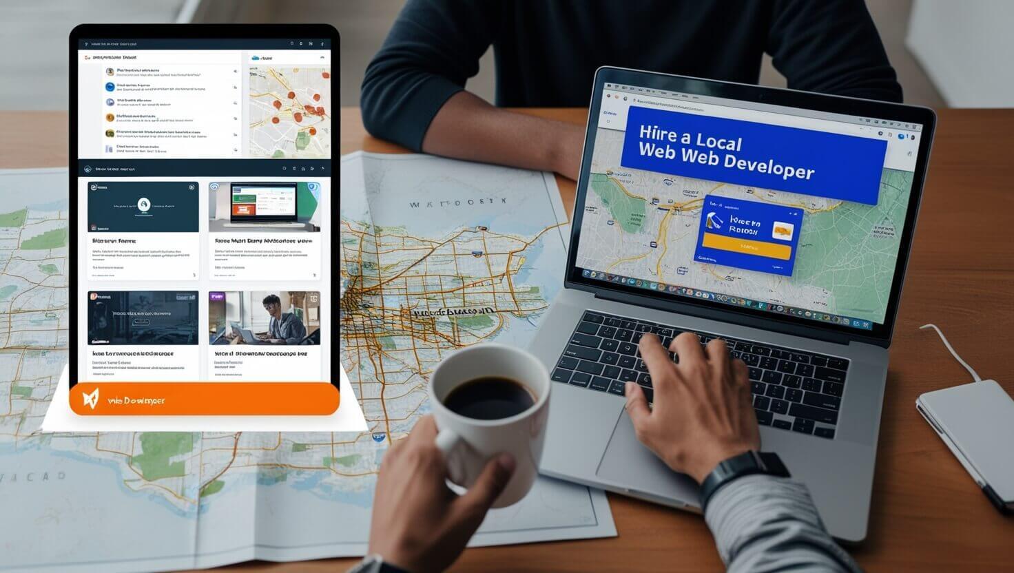 Hire A Web Developer Near Me -  A Local Guide