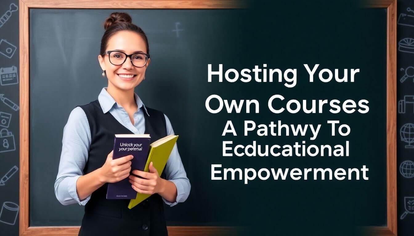 Hosting Your Own Courses -  A Pathway To Educational Empowerment