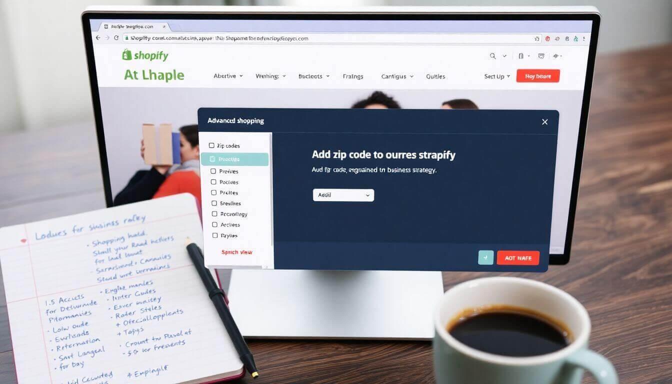 How To Add Zip Codes To Advanced Shopping Lists In Shopify