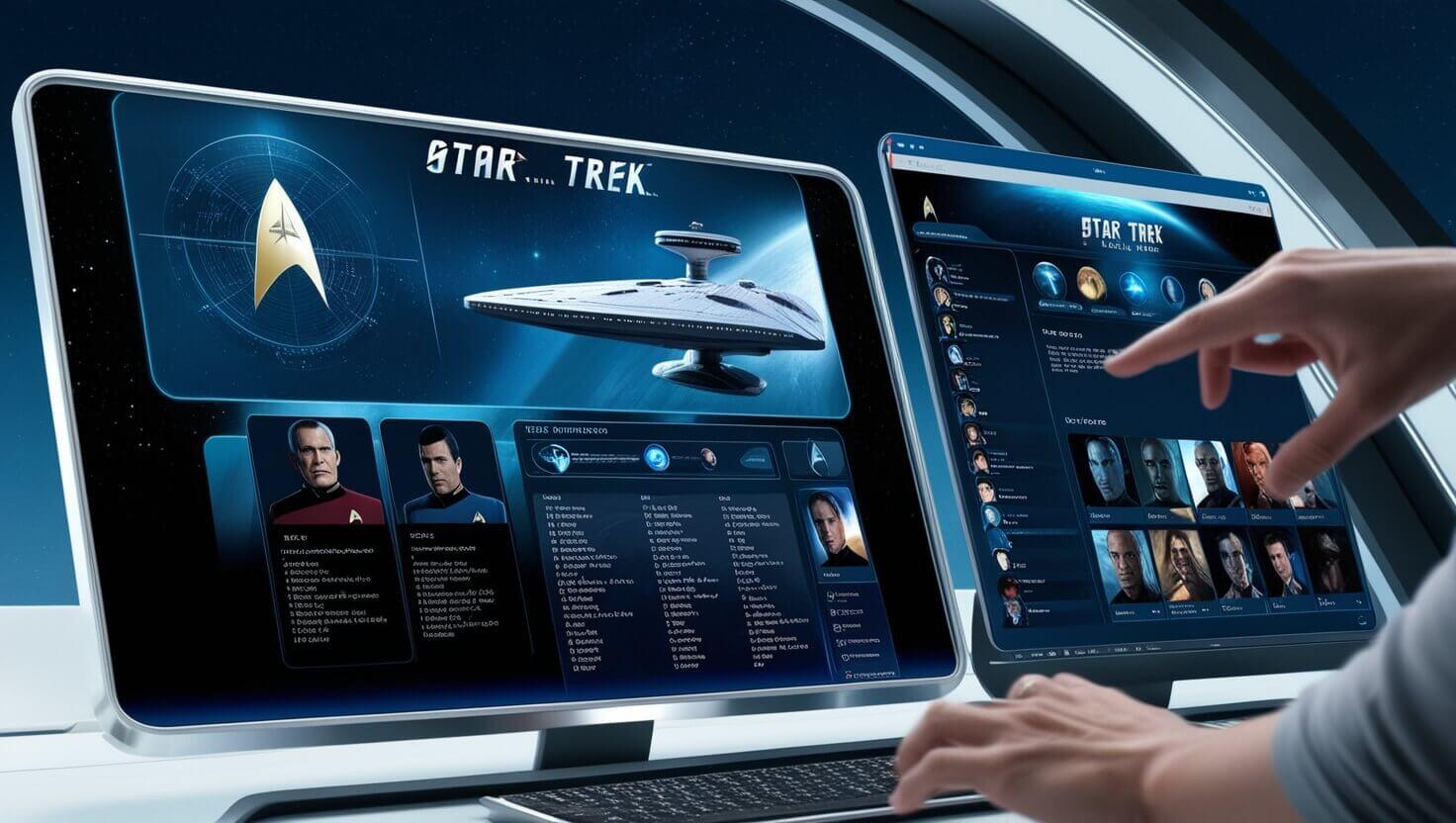 How to Create a Comprehensive Star Trek Archive Website for Trekkies