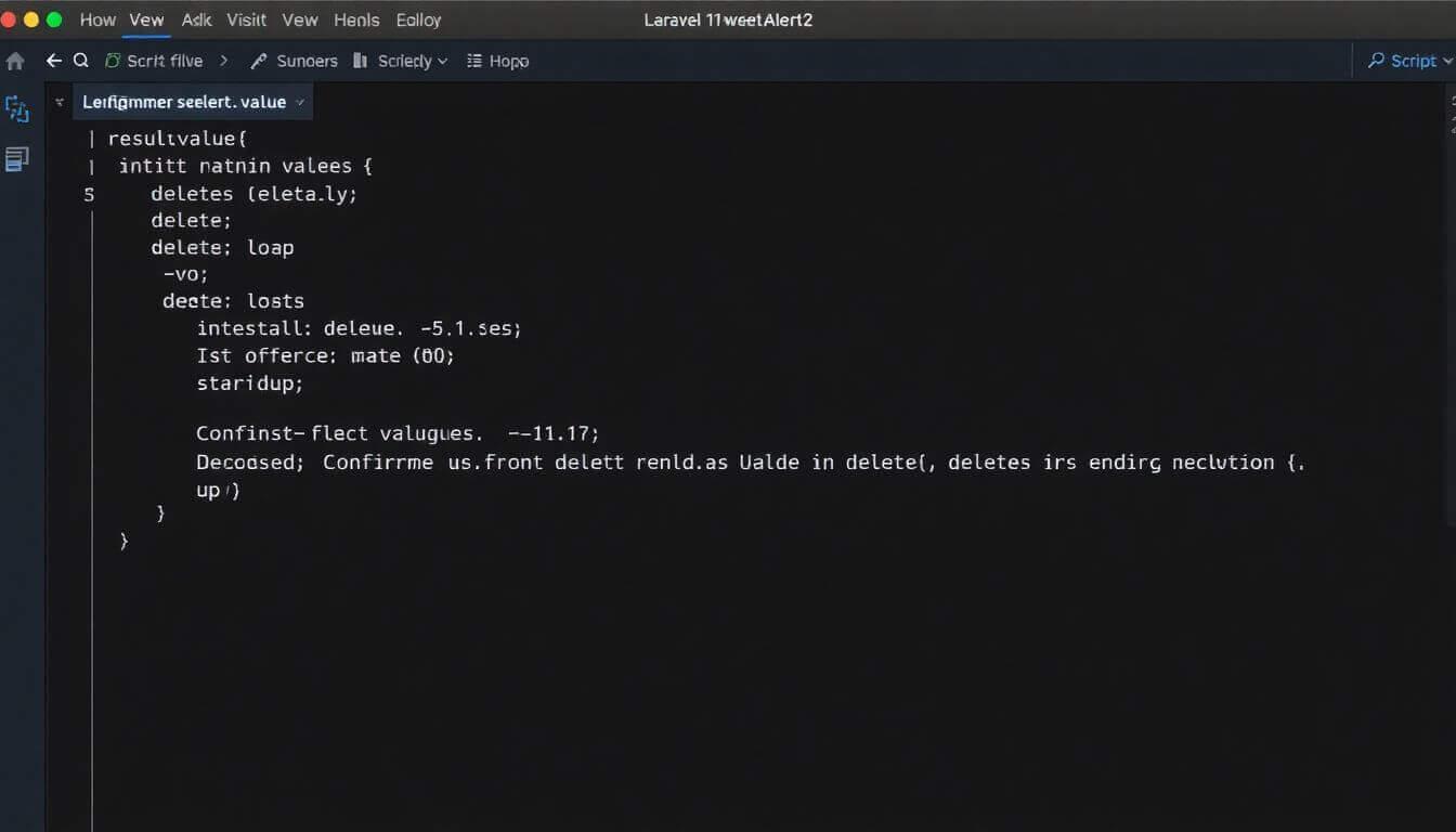 How To Use SweetAlert2 In Laravel 11 For Confirming Deletions