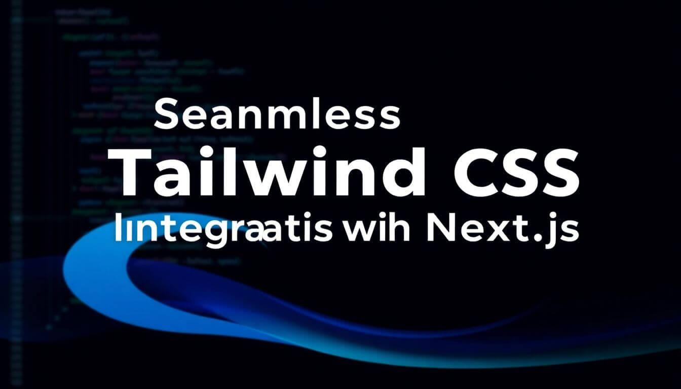 Next.js Tailwind Integration- How To Add Tailwind Css To Your Project