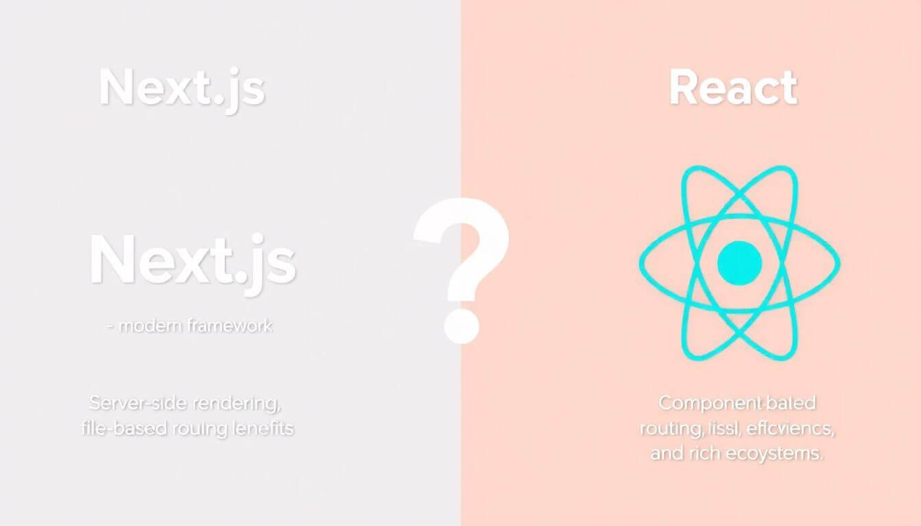Next.js Vs React- Which Framework Suits Your Project Goals?