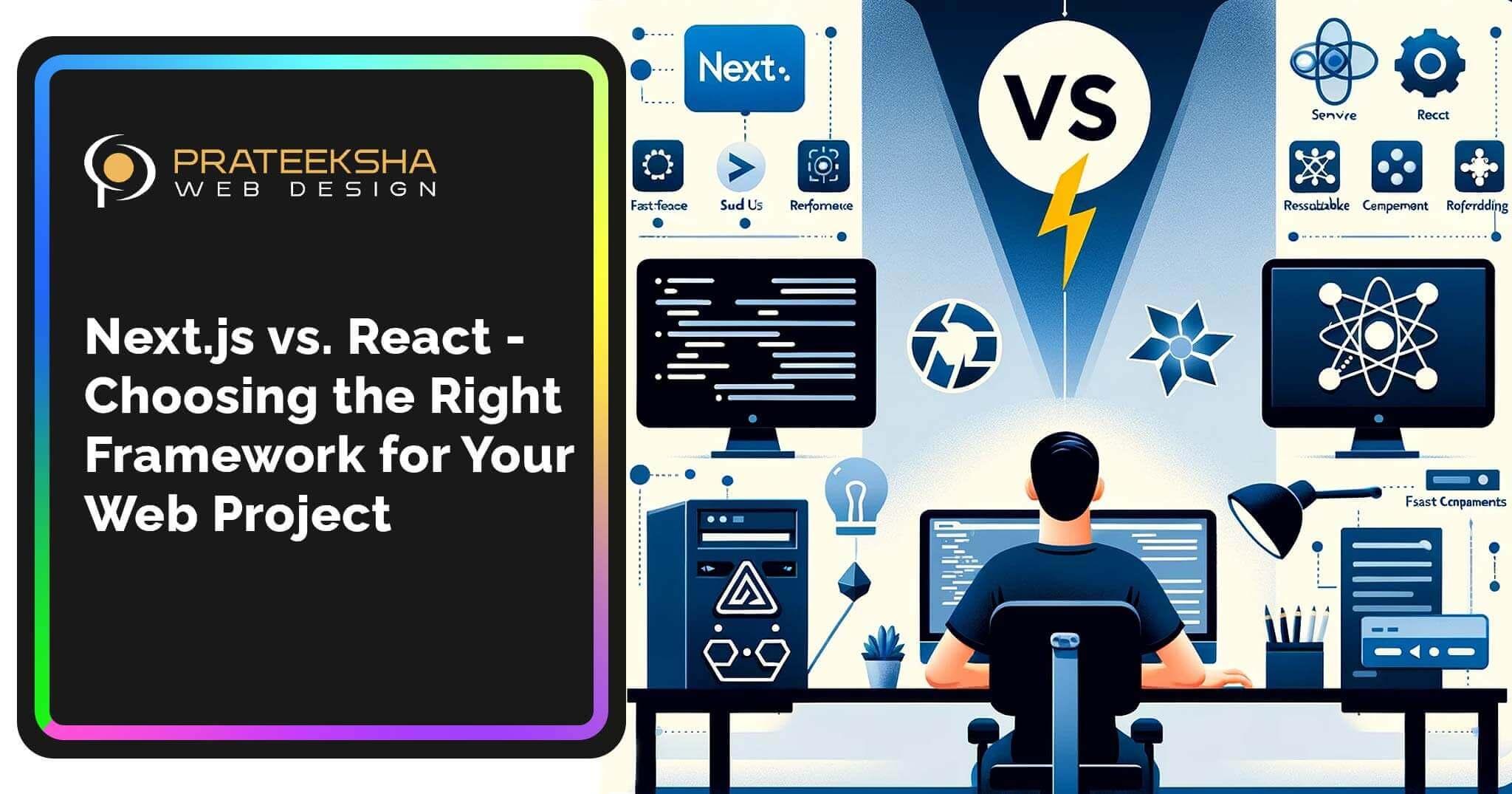 Next.js vs. React - Choosing the Right Framework for Your Web Project