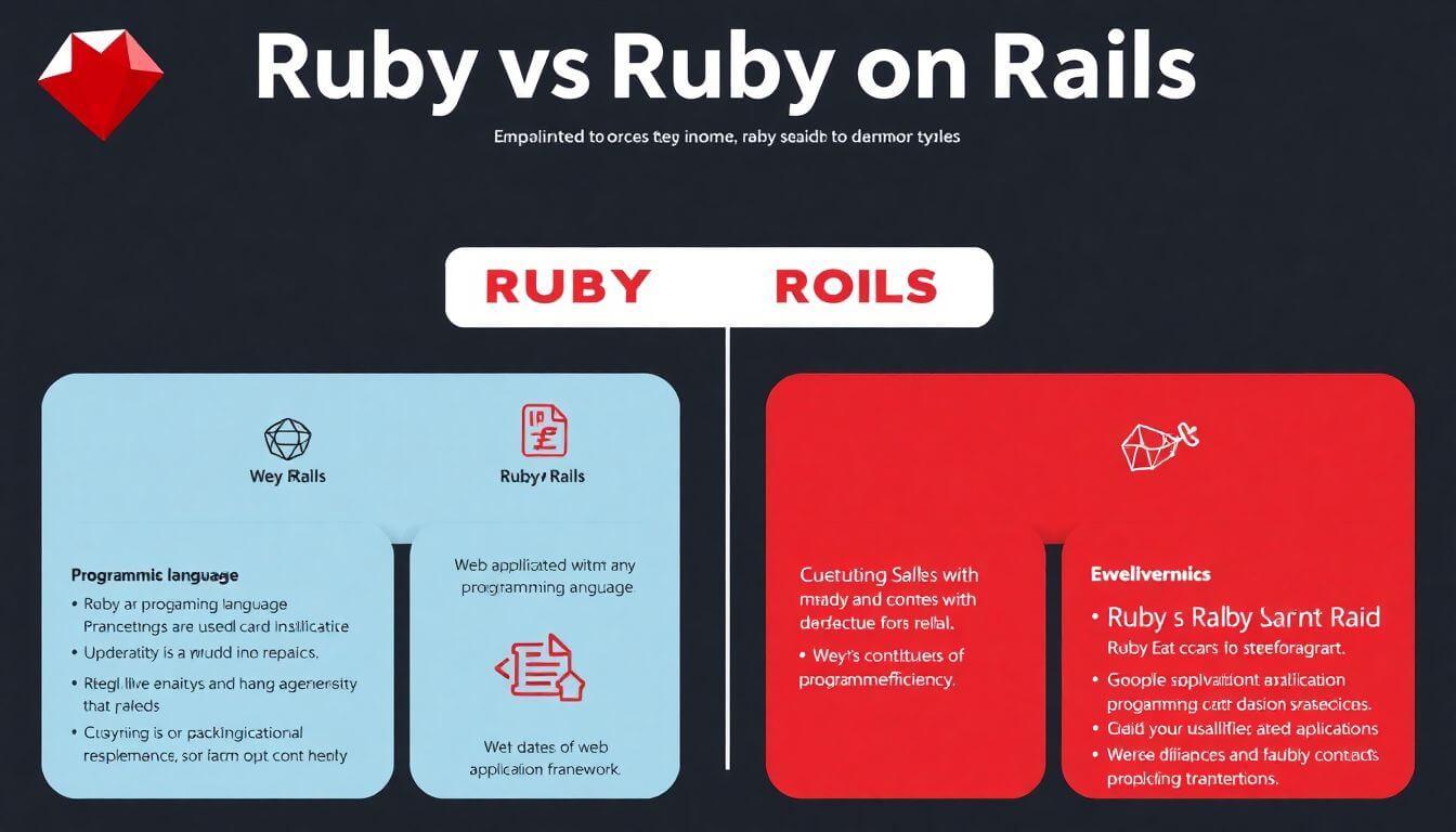 Ruby And Ruby On Rails- Key Differences Explained