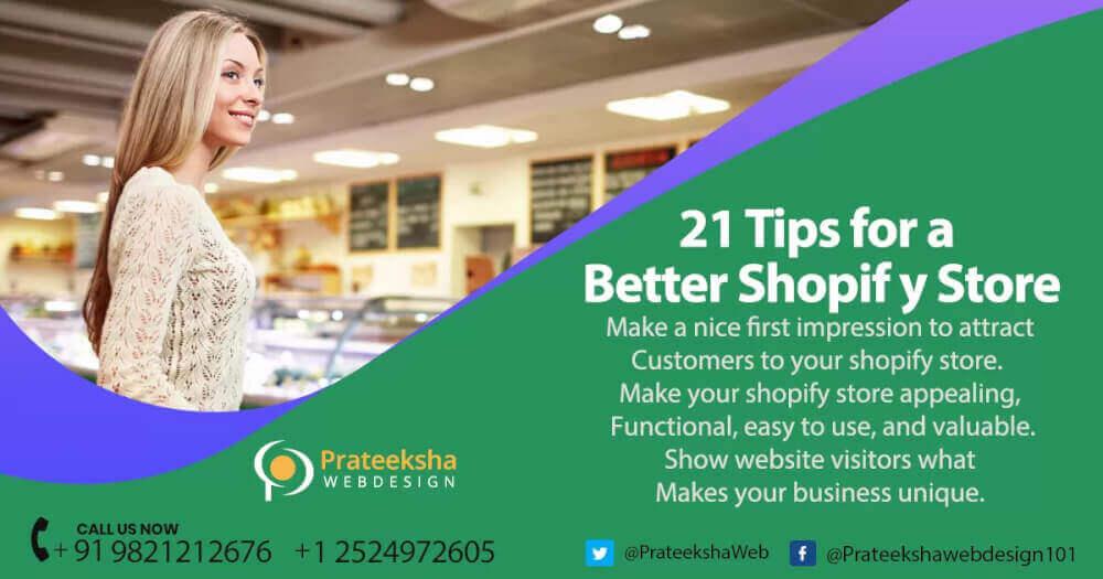 21 Tips for a Better Shopify Store