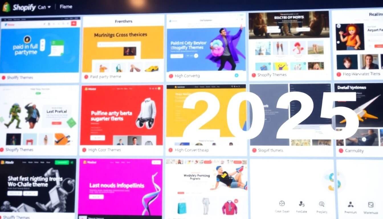 Shopify Themes 2025- 30 Must-Have Designs (Free & Paid)