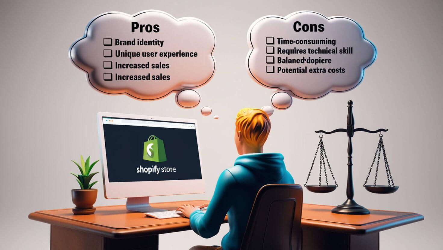 Should You Customize Your Prebuilt Shopify Store? Pros and Cons