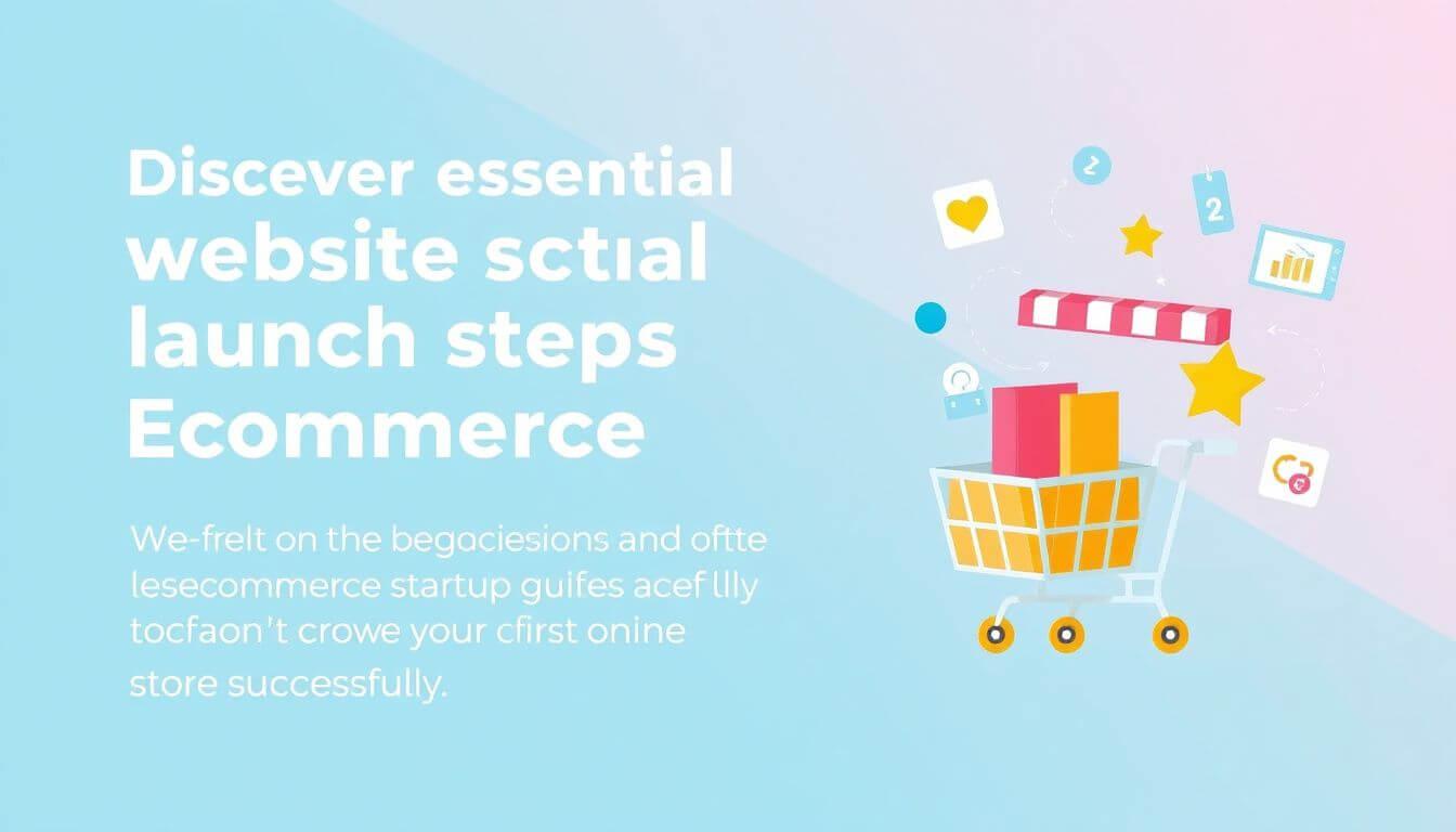 Step-by-step Guide To Launching Your First Ecommerce Startup Website