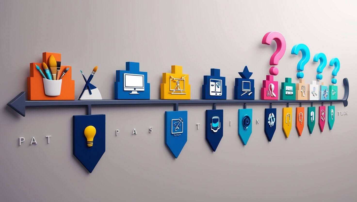 The Evolution of Graphic Design in Digital Marketing - Trends and Future Insights