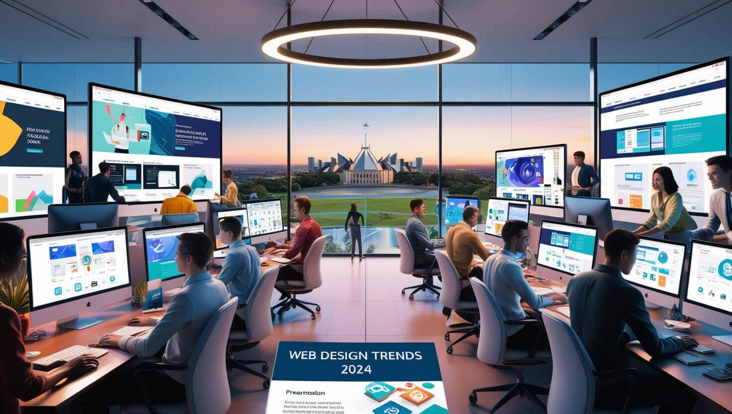 Top Trends Shaping Web Design in Canberra for 2024