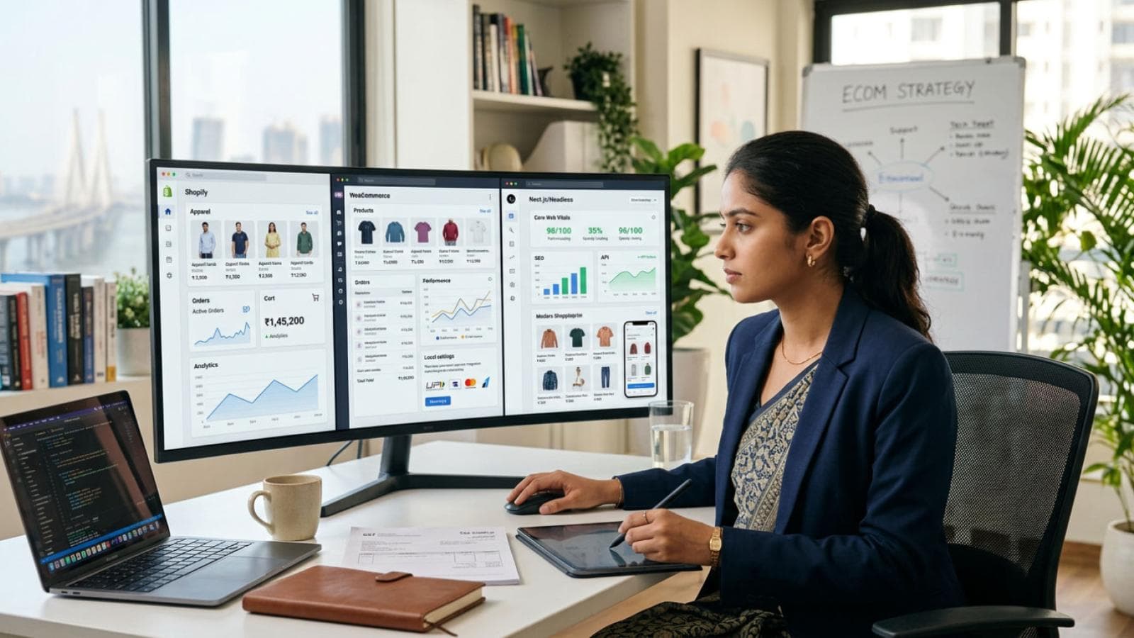 Shopify vs WooCommerce vs Next.js for Mumbai Ecommerce Businesses