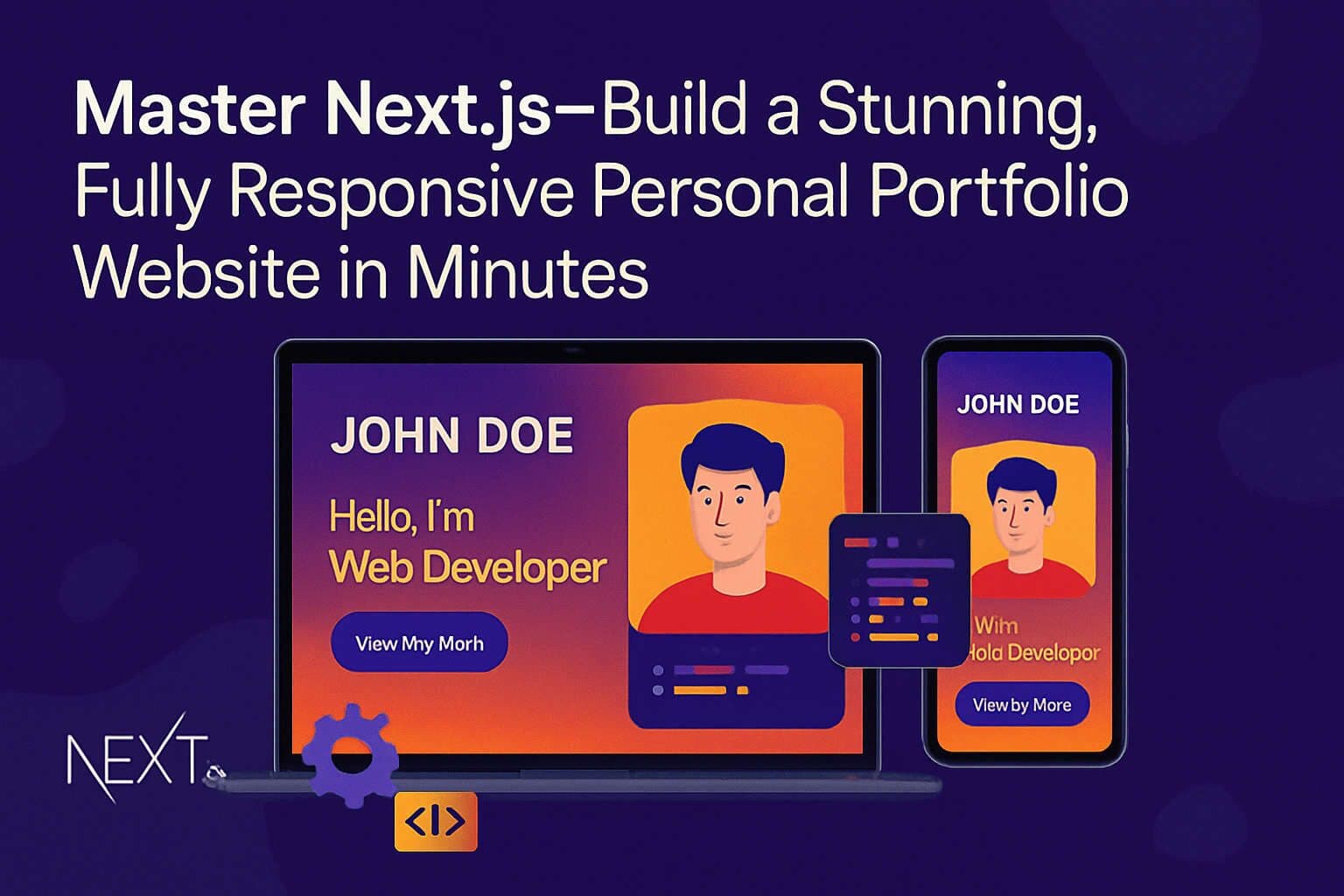 Build Your Portfolio with Next.js Fast!
