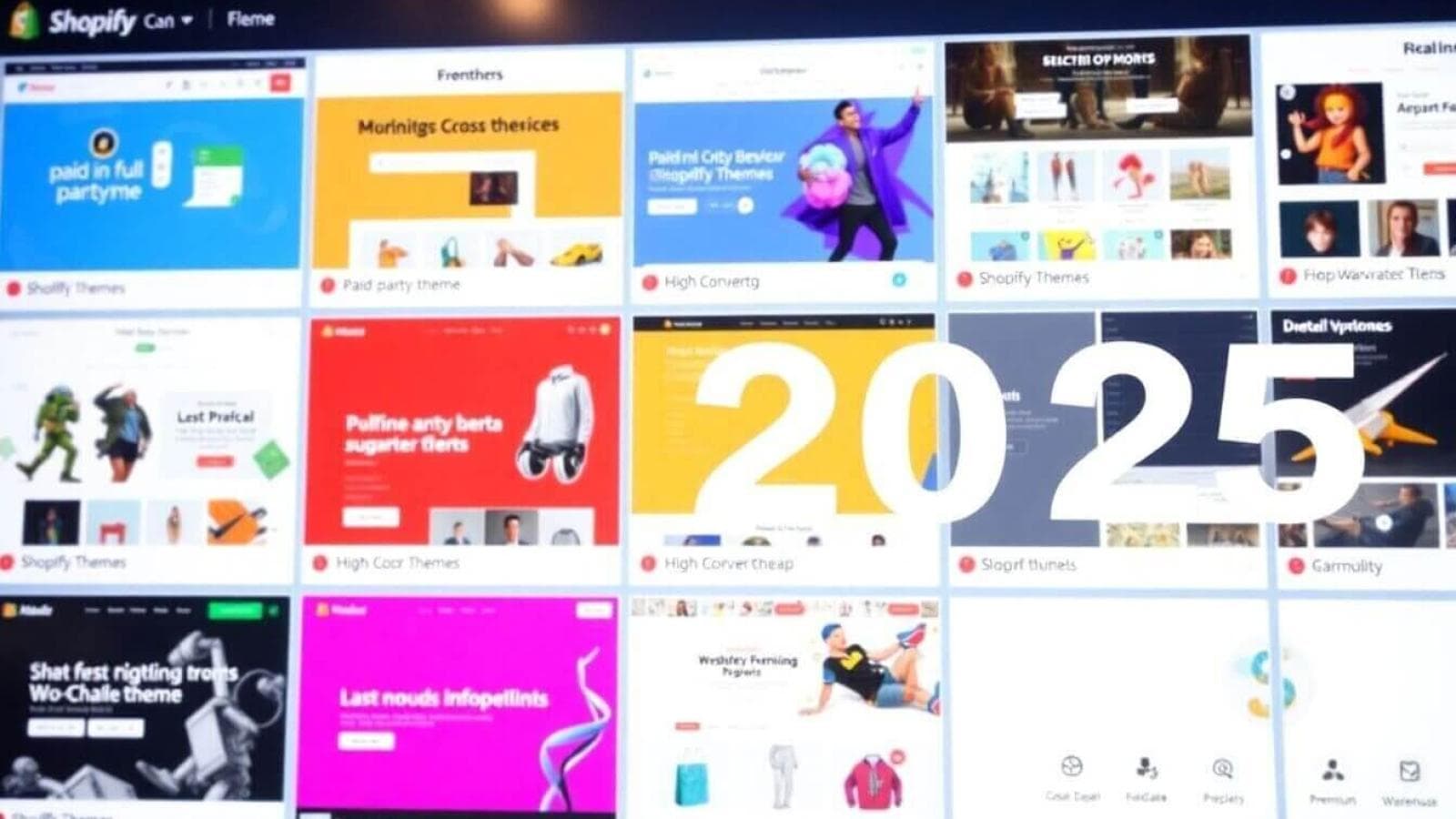 Shopify Themes 2025- 30 Must-Have Designs (Free & Paid)