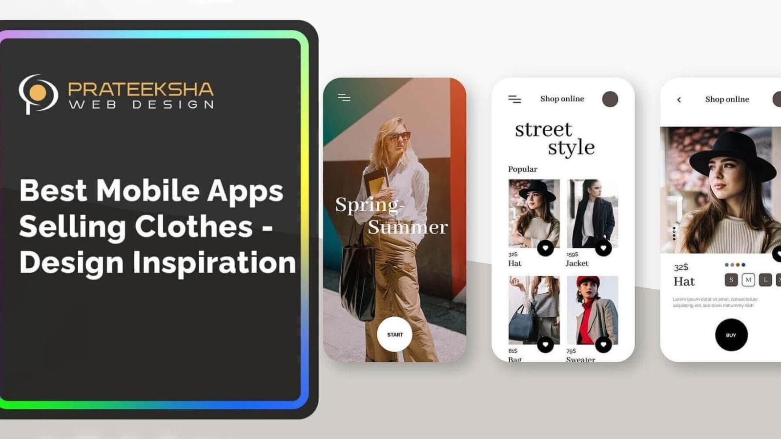 Best Mobile Apps Selling Clothes - Design Inspiration