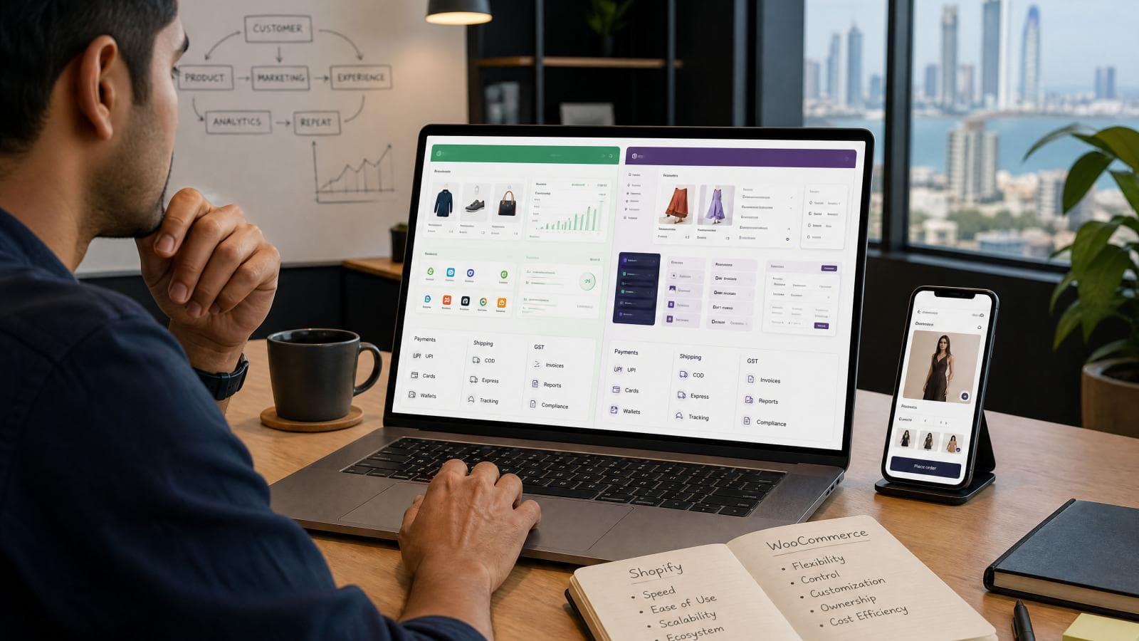 Shopify vs WooCommerce for Indian Ecommerce: Complete Comparison 2026