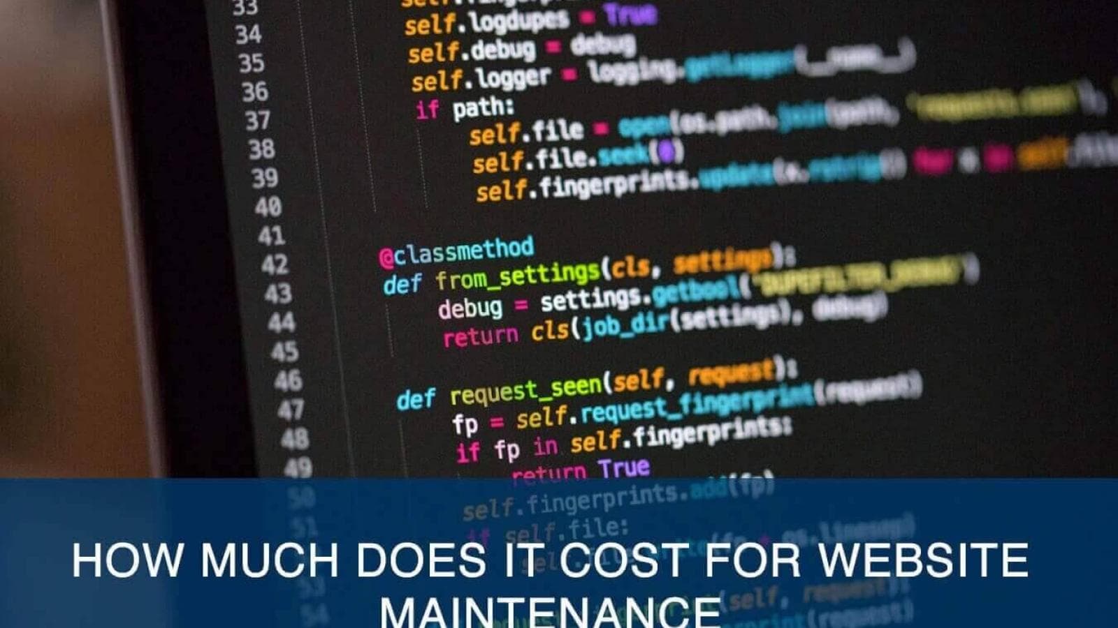 How Much Does It Cost For Website Maintenance?