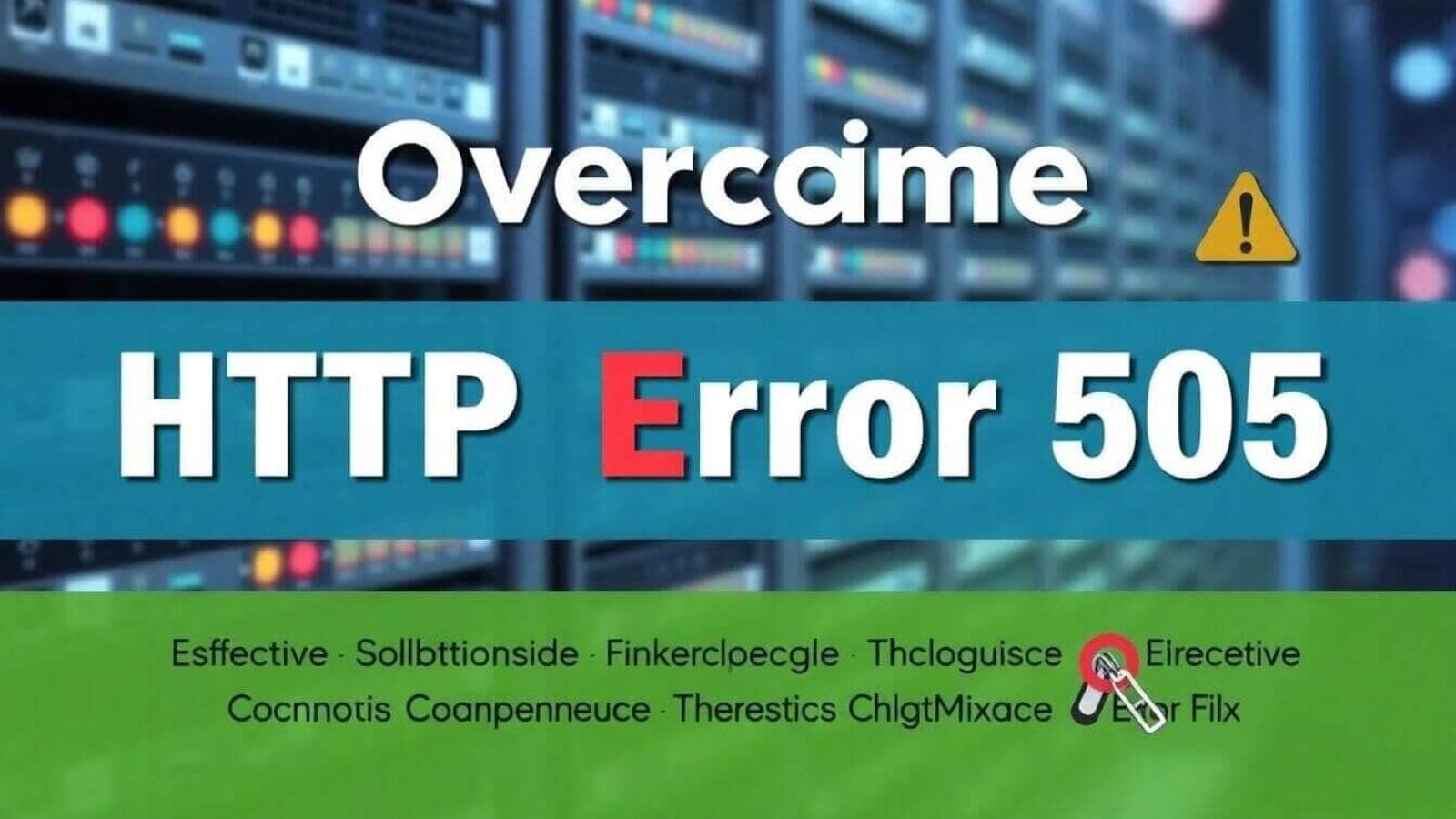 505 Error- Programmers’ Fix-it Guide For Website Owners