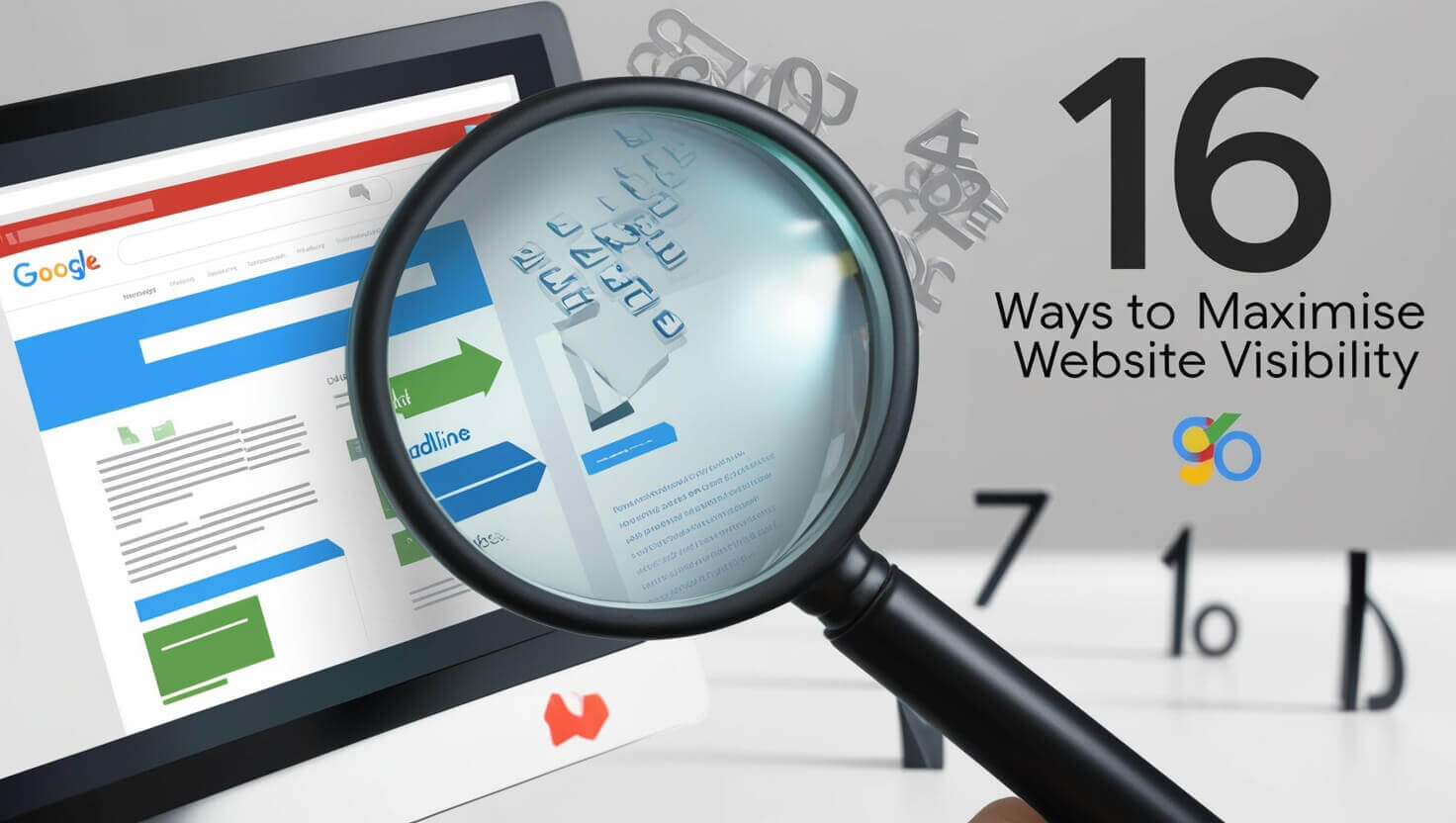 16 Ways to Make Your Website Visible on Google