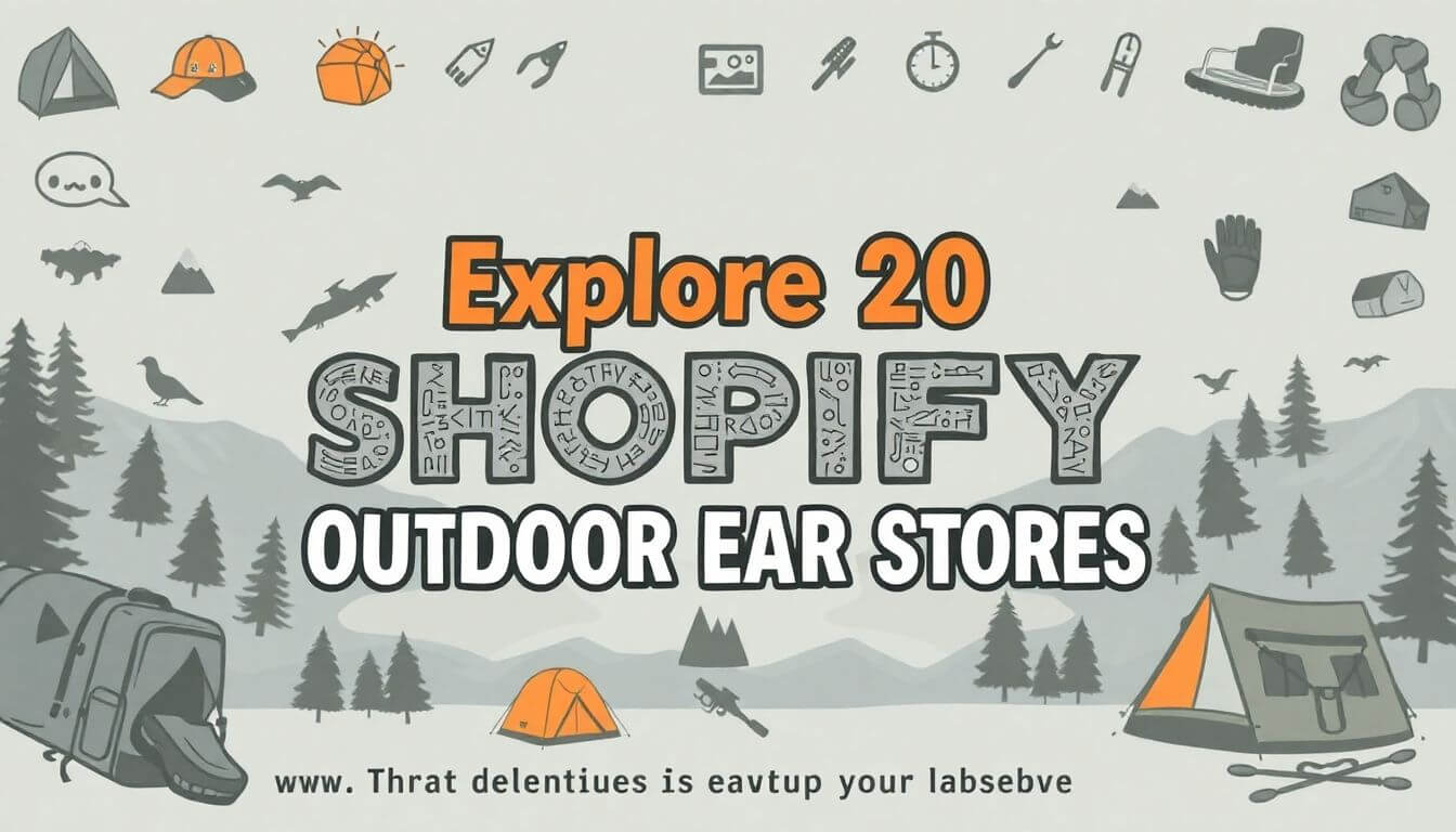 20 Inspiring Shopify Stores For Outdoor Gear Enthusiasts