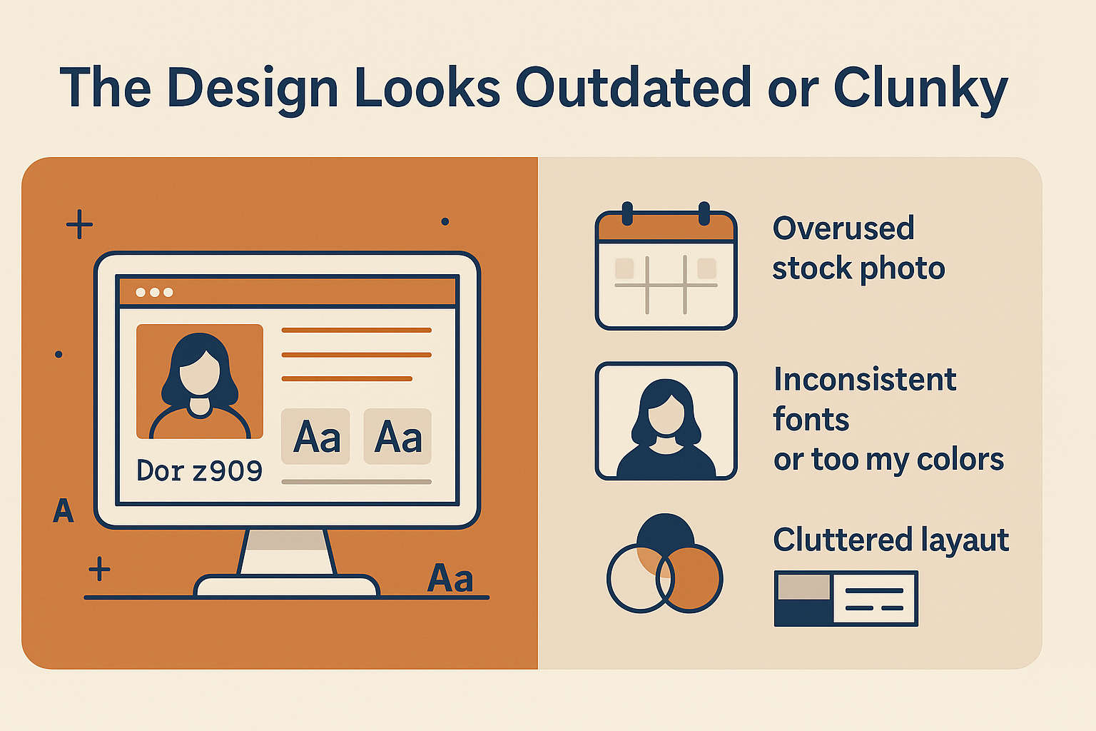 The Design Looks Outdated or Clunky