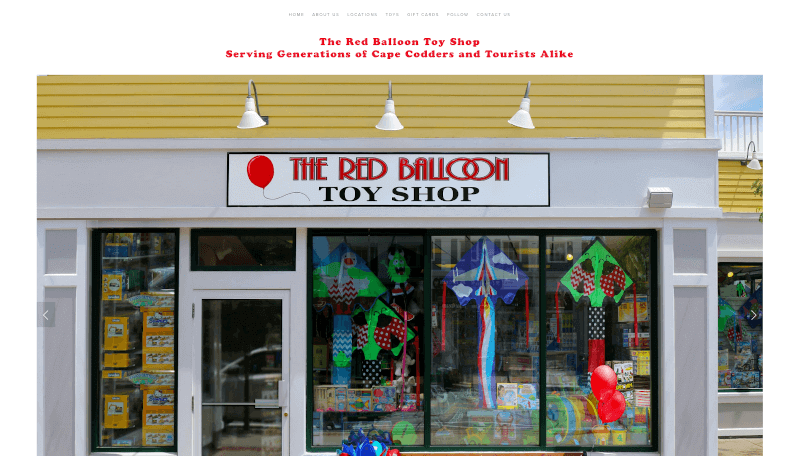 The Red Balloon Toy Shop