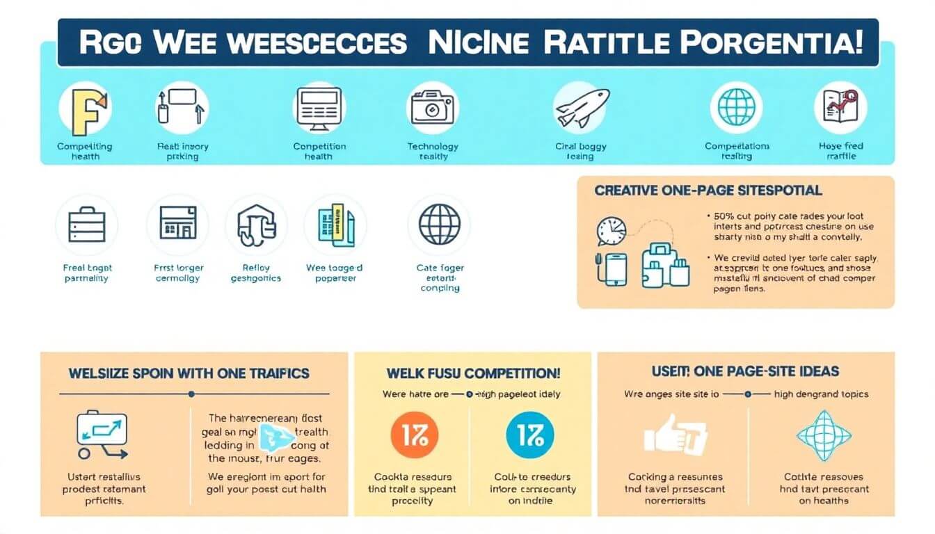 Best Niches For Building High-traffic One-page Websites
