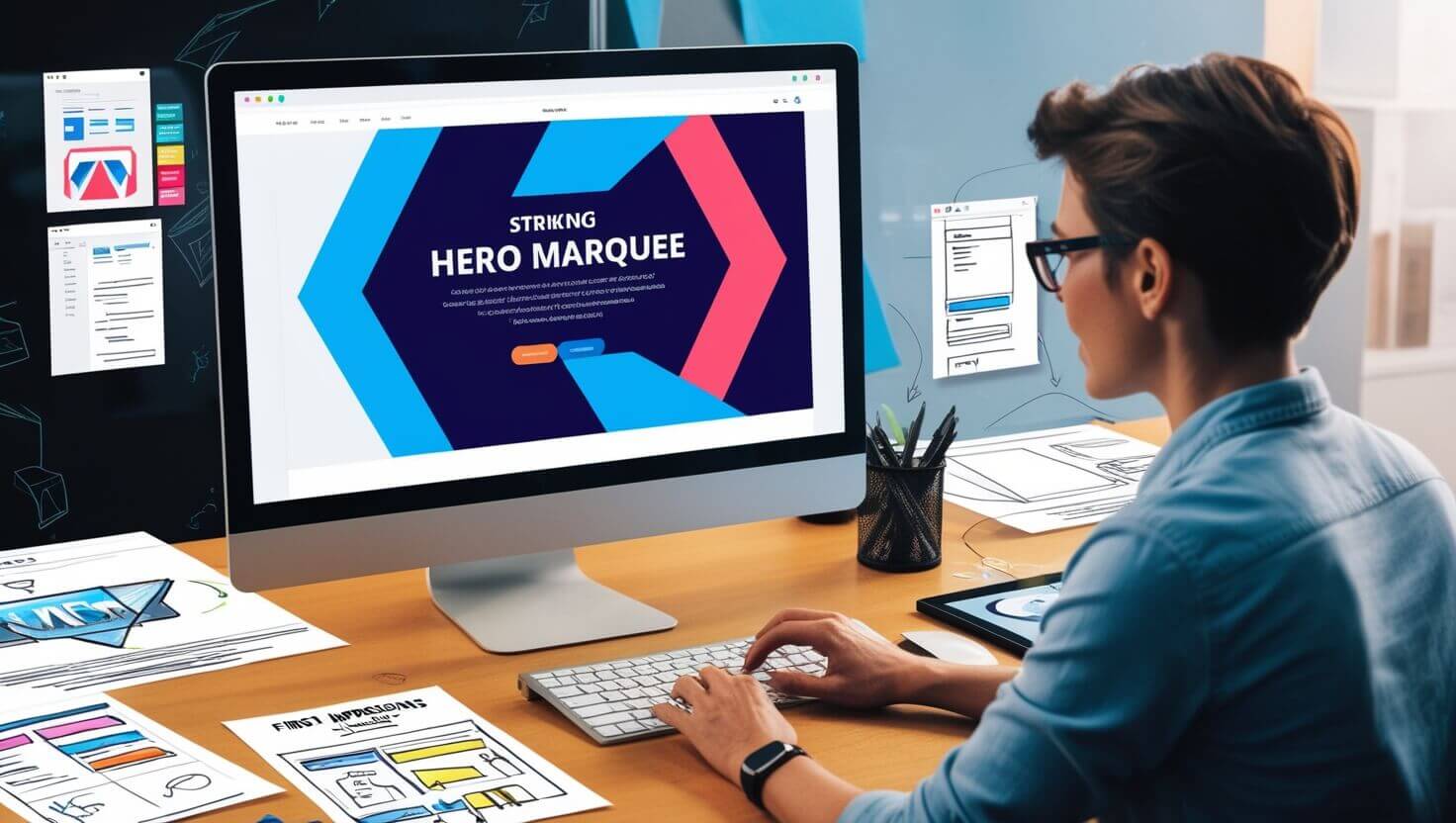 Hero Marquee Design Web - Best Practices for Impactful First Impressions