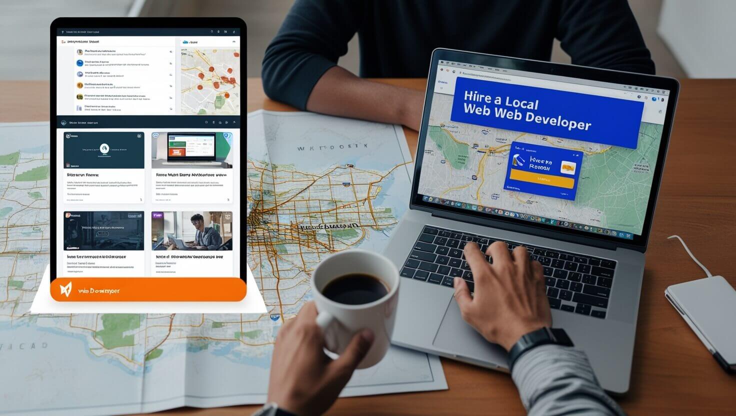 Hire A Web Developer Near Me -  A Local Guide