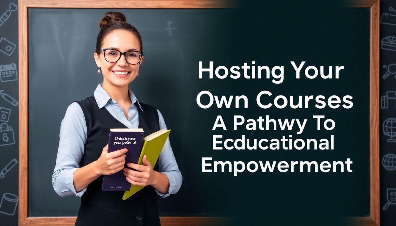 Hosting Your Own Courses -  A Pathway To Educational Empowerment