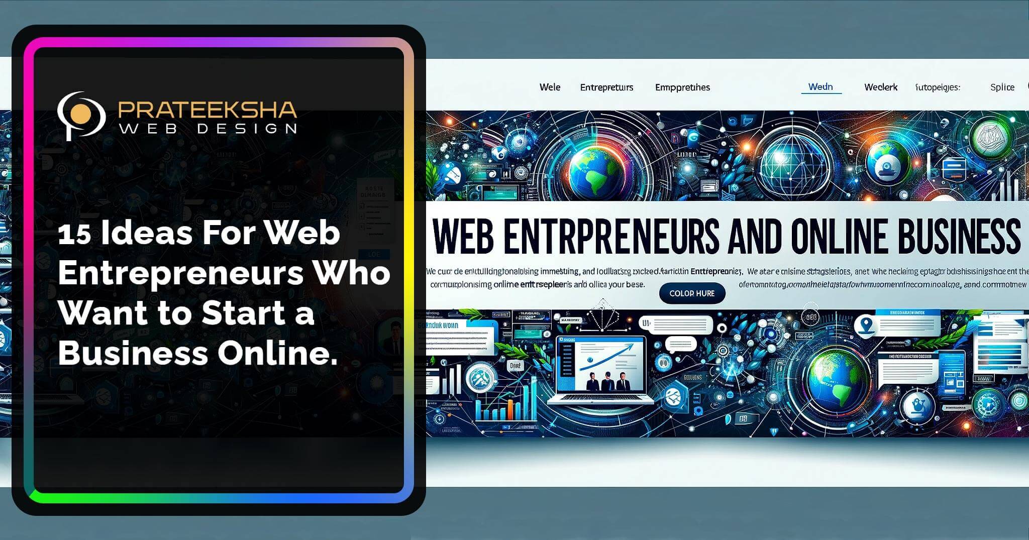 15 Ideas for Web Entrepreneurs who want to start a business online.