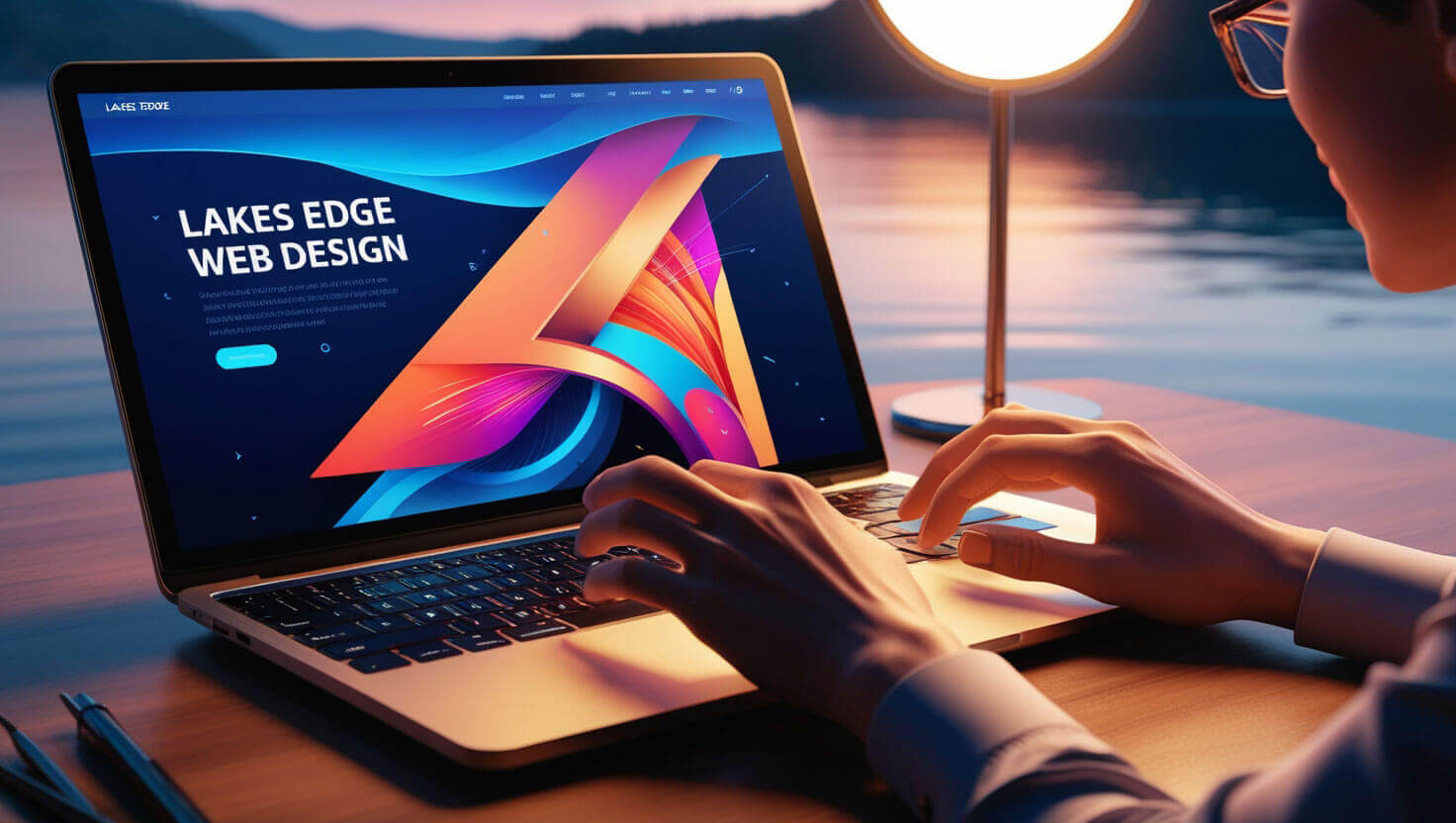 Lakes Edge Web Design -  Crafting Stunning Websites for Your Business