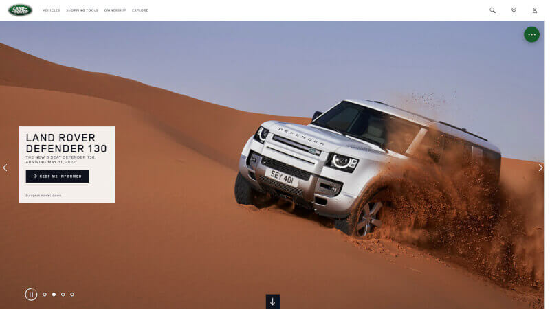 Land Rover Luxury & Compact SUVs - Official Site | Land Rover USA