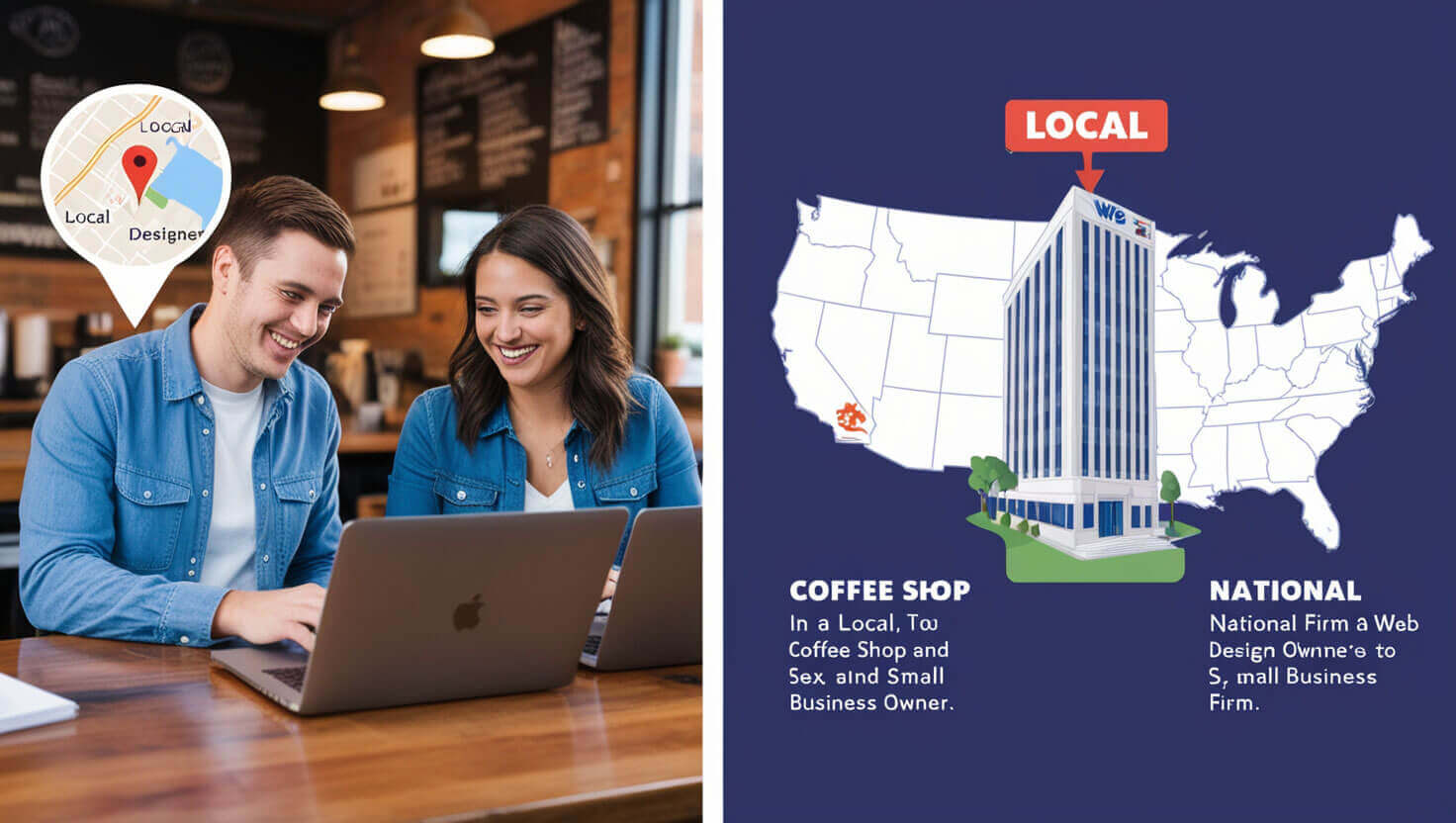 Local Expertise vs. National Firms - Why a Web Design Agency Near You Could Be the Better Choice