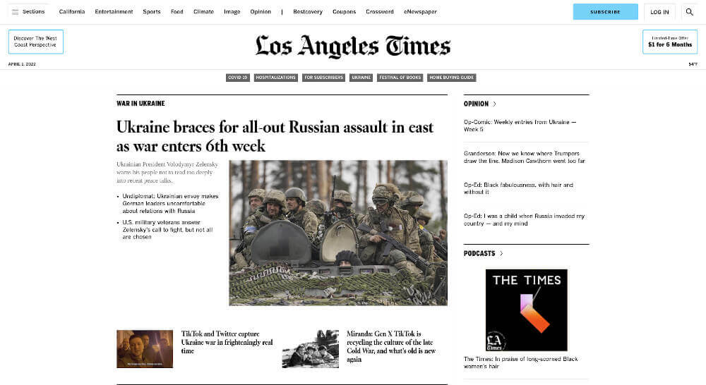 Los Angeles Times