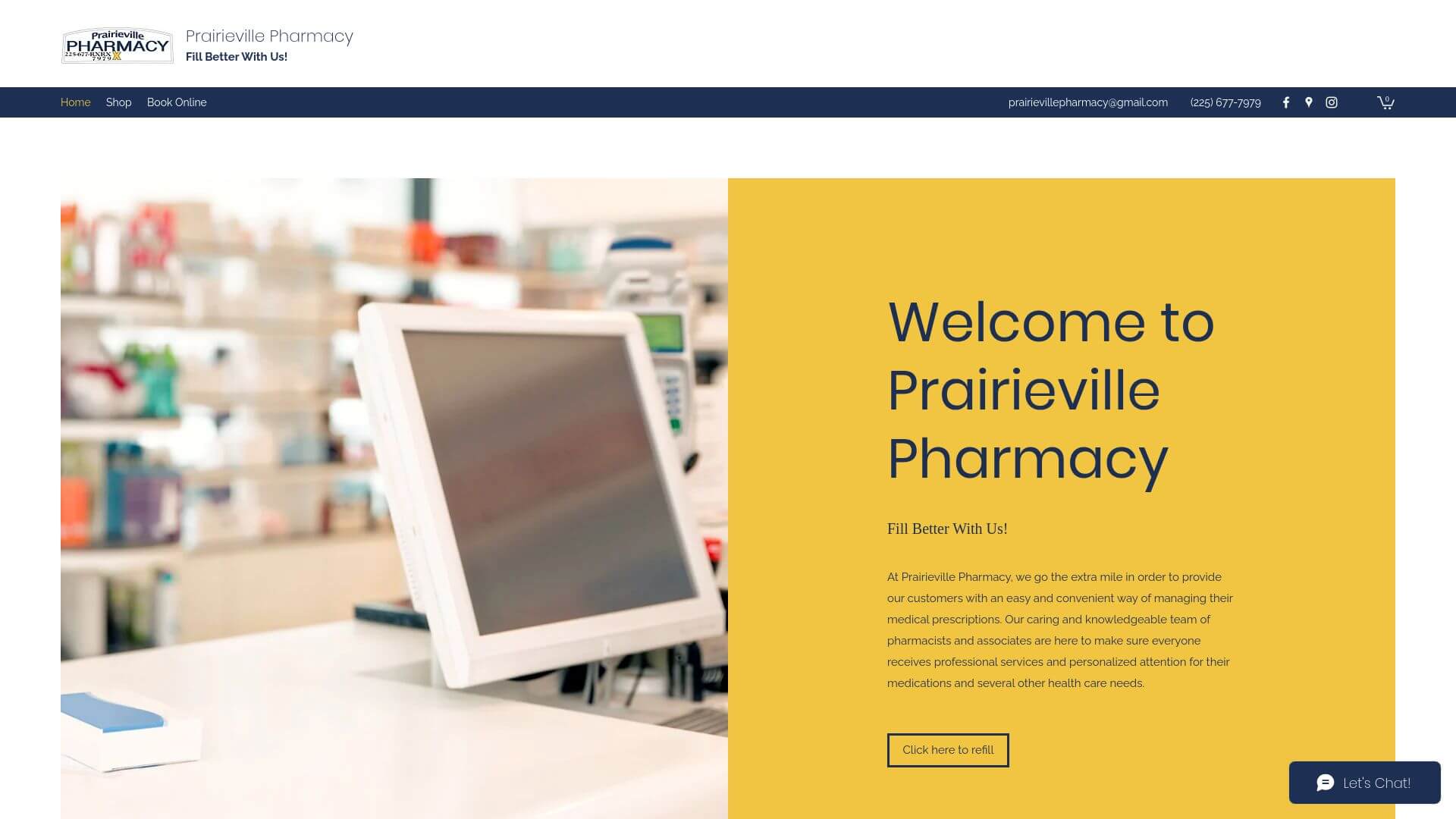 prairievillepharmacy.com