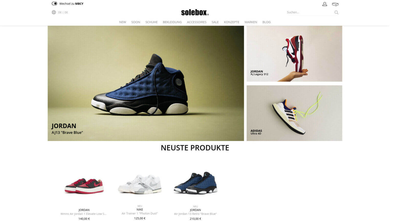 solebox Onlineshop