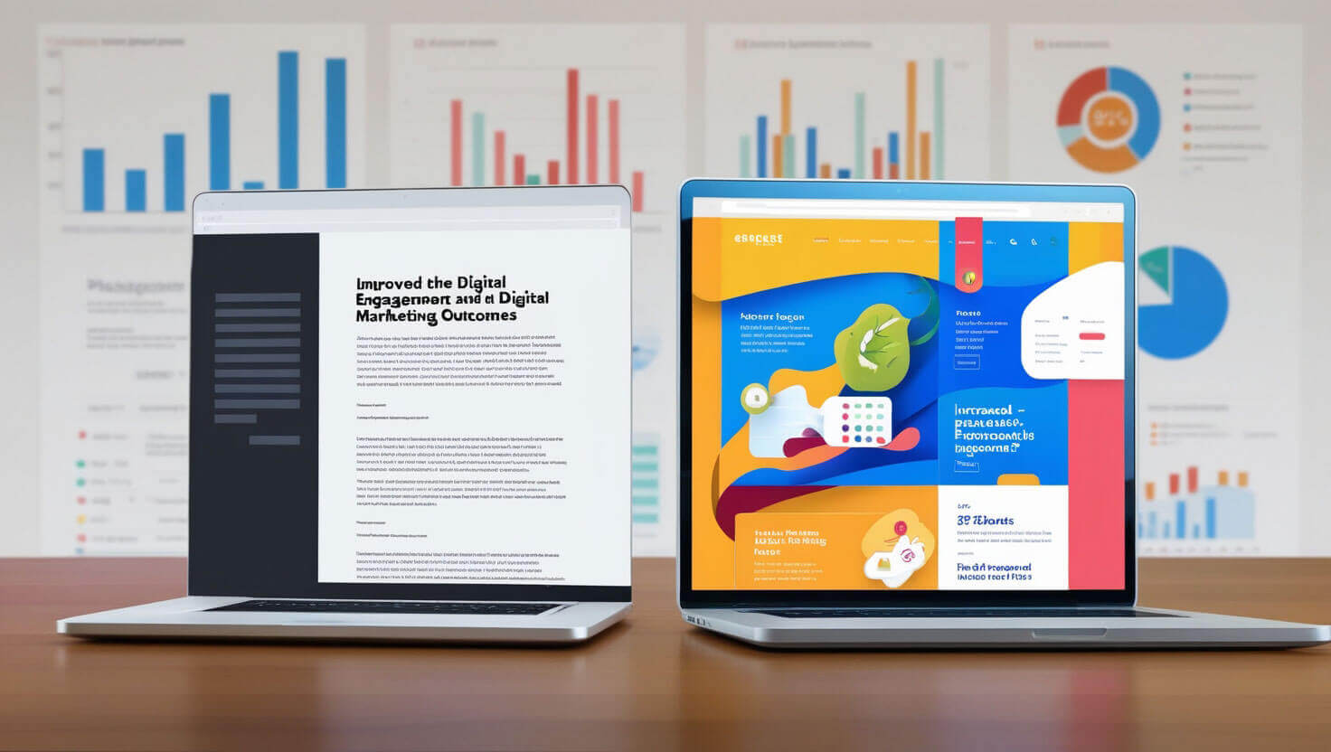 The Impact of Graphic Design on User Engagement in Digital Marketing