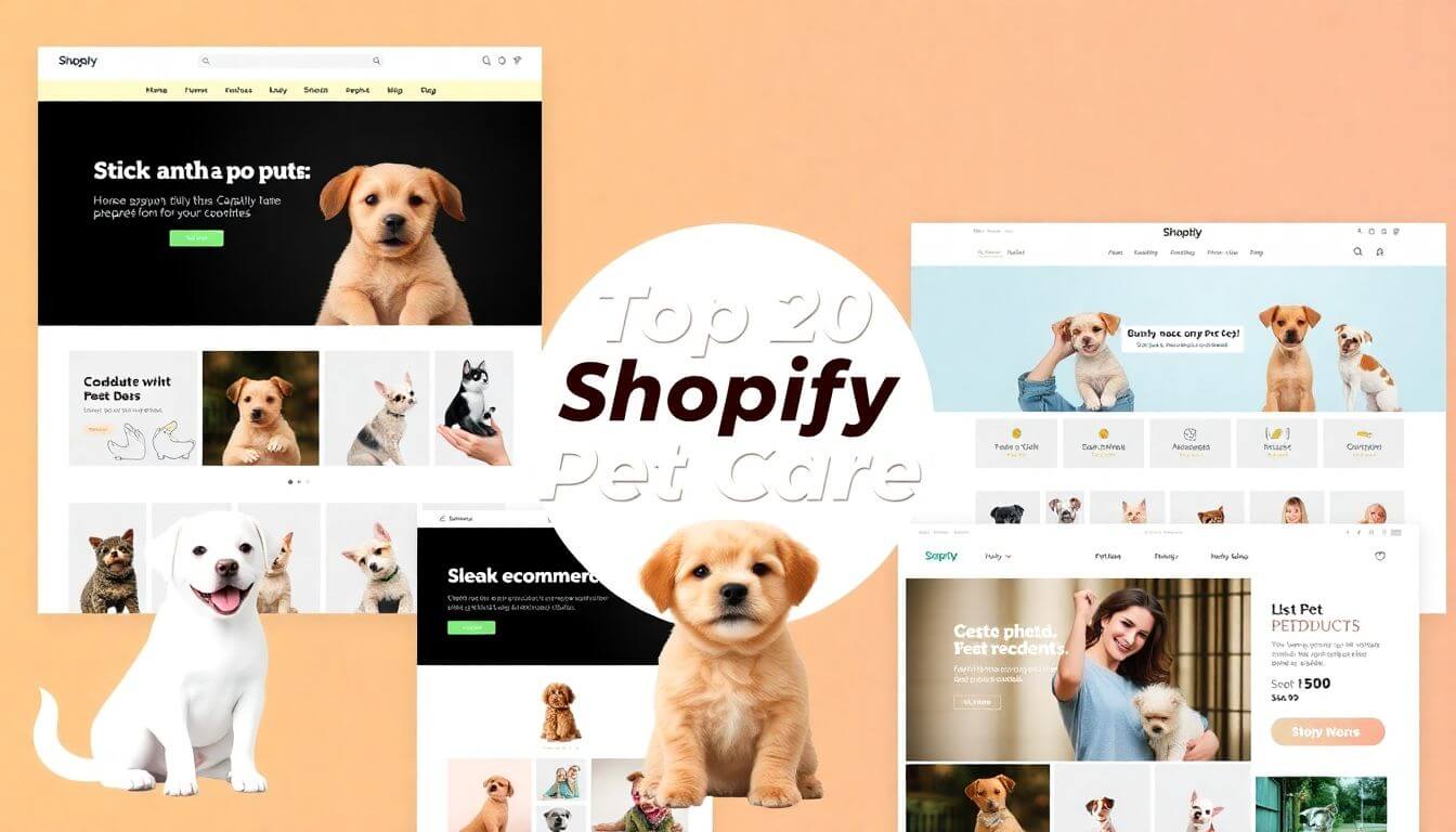 Top 20 Shopify Pet Care Stores That Every Pet Parent Should Know
