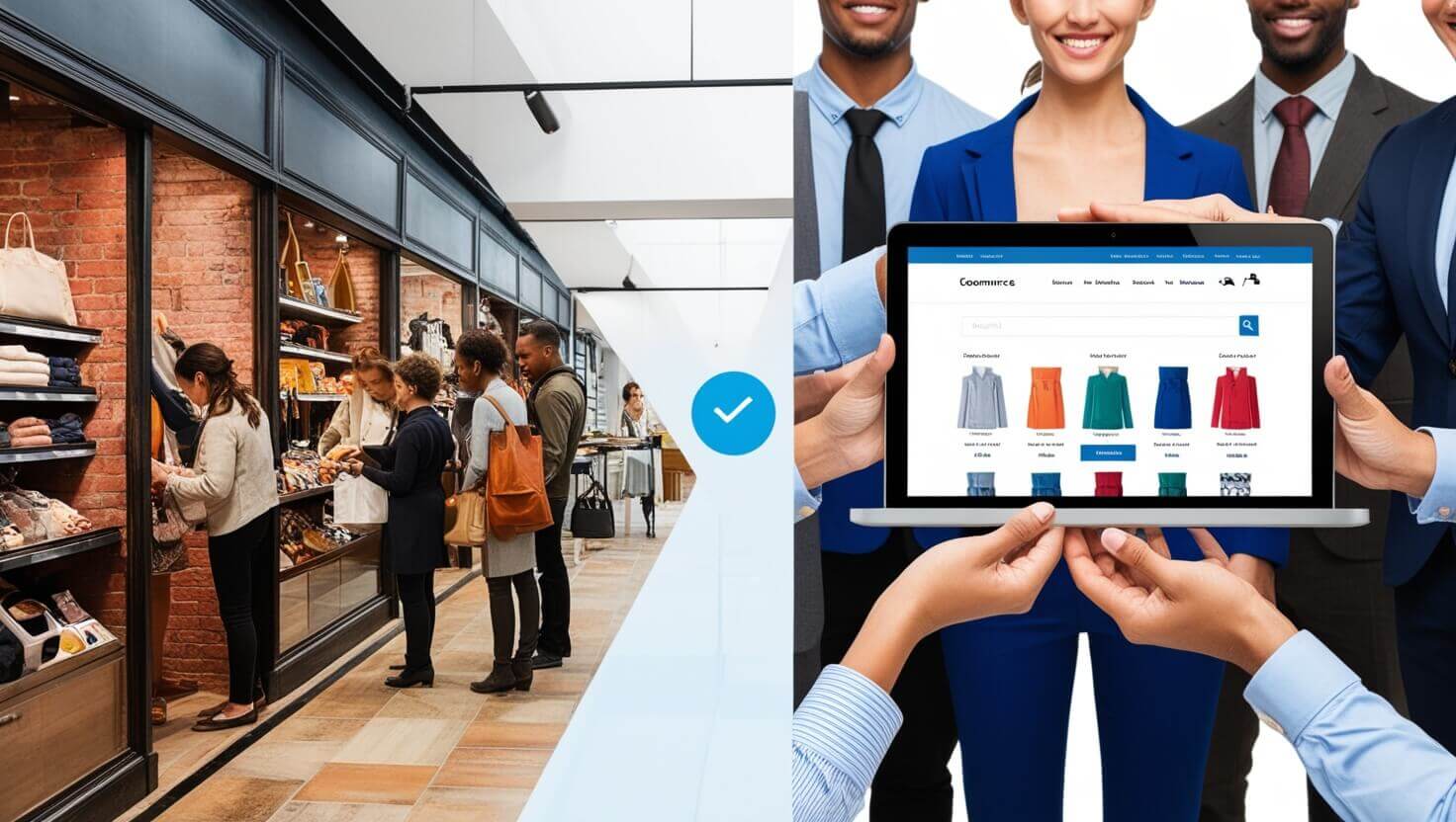 What advantages may an ecommerce website provide a business?