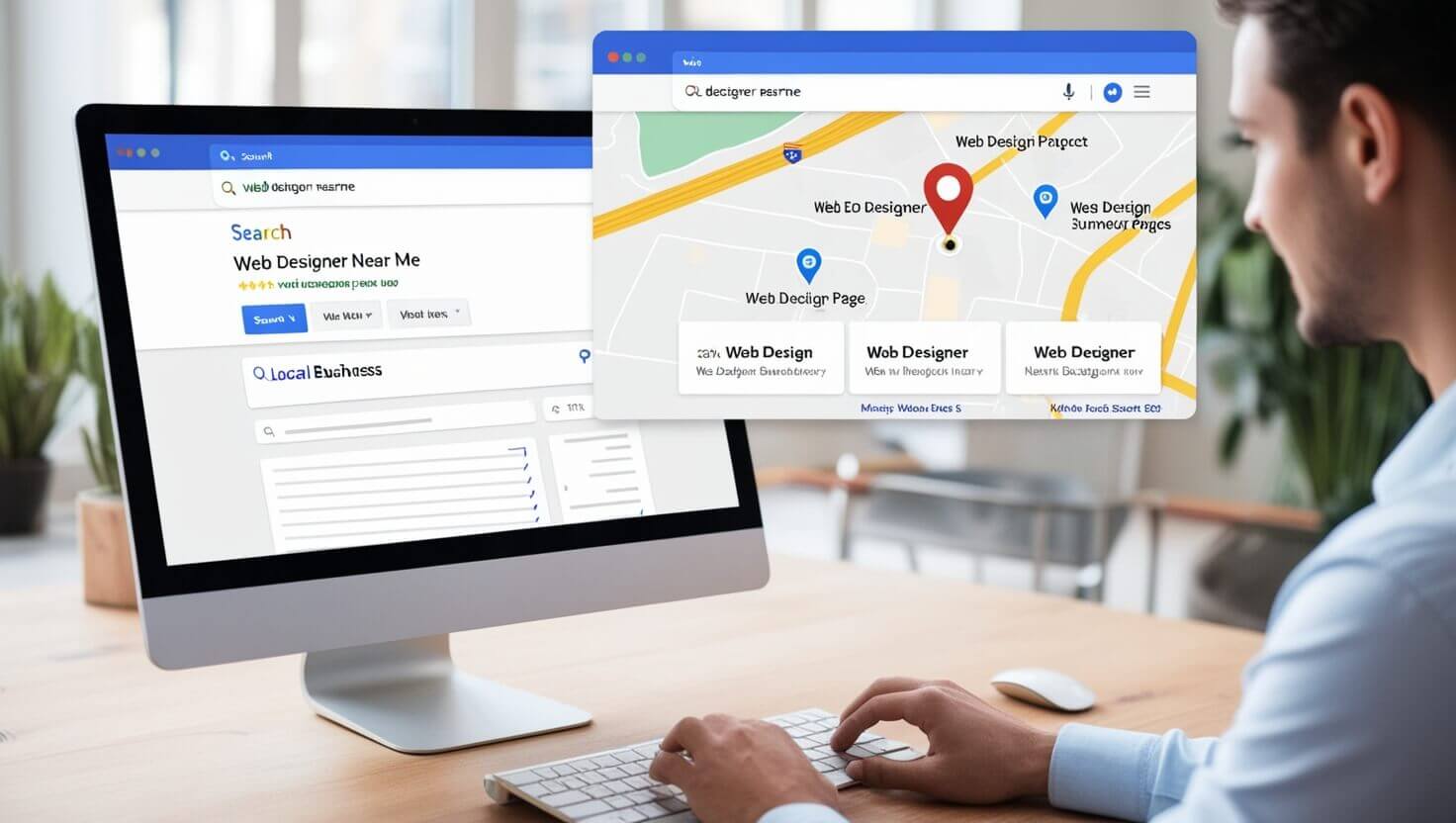Why 'Web Designing Near Me' Searches Are Crucial for Local Businesses