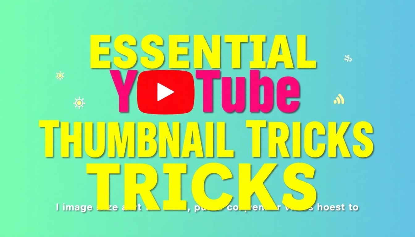 Youtube Thumbnail Hacks- How To Make Click-worthy Thumbnails