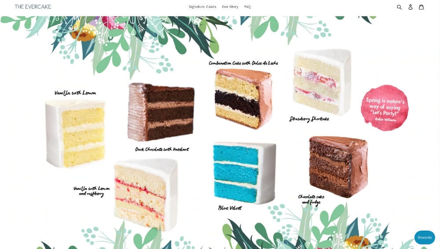THE-EVER-CAKE-1-2 - Cake Sites - Design Inspiration