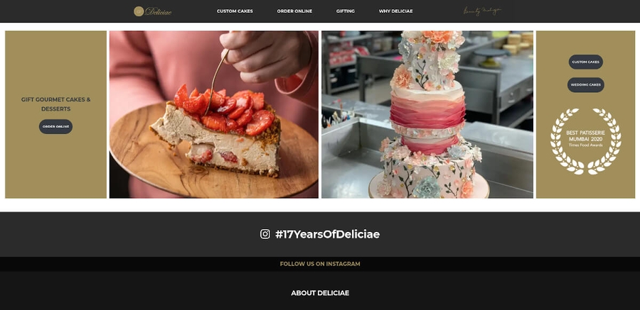 DELICIS-CAKE-1-2 - Cake Sites - Design Inspiration