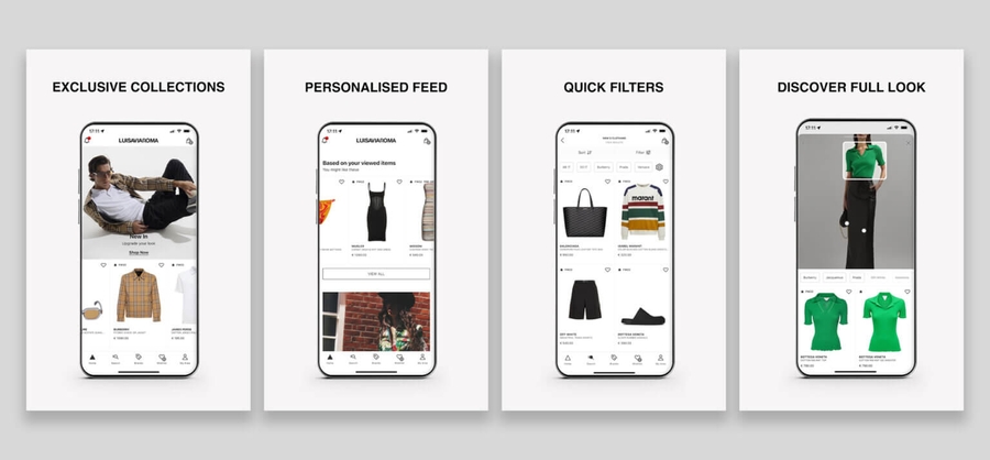 LUISAVIAROMA - Best Mobile Apps Selling Clothes