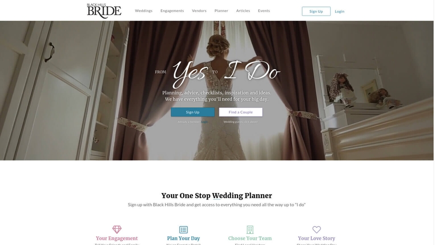 Your One Stop Wedding Planner : Black Hills Bride